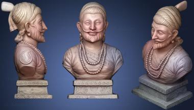 3D model Shivaji Maharaj (STL)